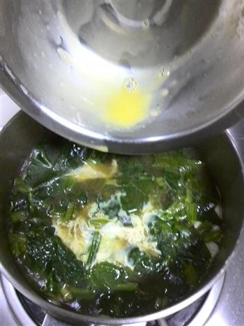 味噌菠菜汤的做法步骤8