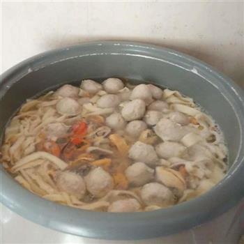 鲜香面汤的做法图解2