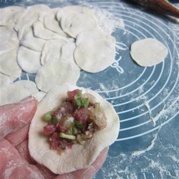 木耳猪肉饺子的做法步骤5