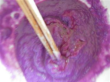 紫薯薄饼的做法步骤3