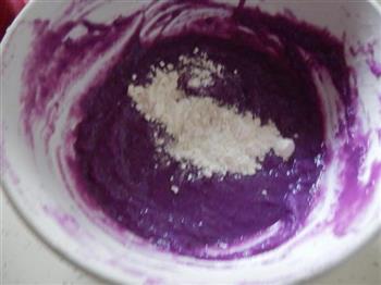 紫薯薄饼的做法步骤4