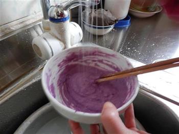 紫薯薄饼的做法步骤6