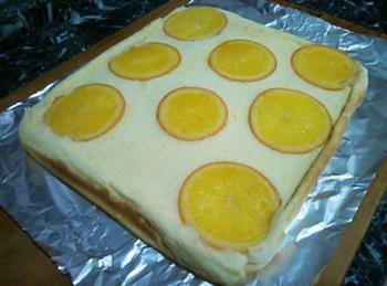 香橙蛋糕卷的做法步骤10
