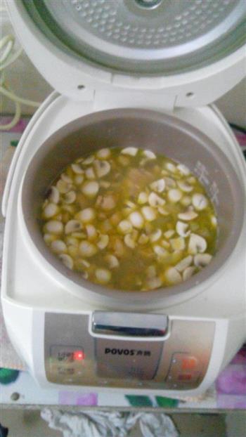 双孢菇煲鸡鲜汤的做法步骤5