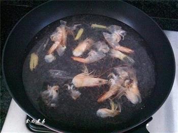 咖喱鱼蛋鲜虾面的做法步骤8