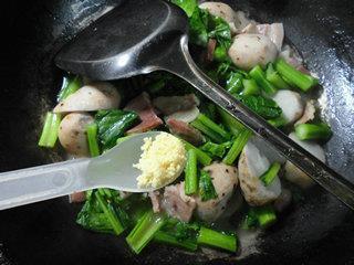 咸肉油菜蕻煮香芋的做法图解6