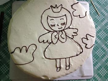 小公主生日蛋糕的做法图解24