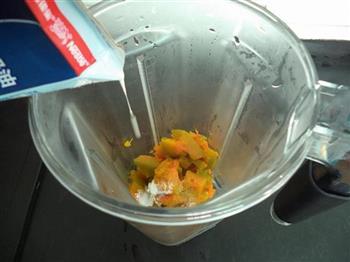 奶香南瓜浓汤的做法步骤6