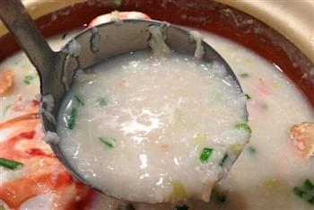 砂锅海鲜粥的做法图解8