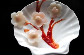 水晶梅花虾饺的做法图解10