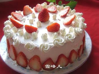 草莓蛋糕的做法步骤14