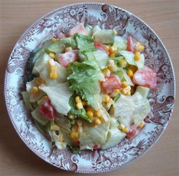 蔬菜沙拉的做法步骤6
