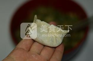 韭菜煎饺的做法步骤8