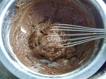 巧克力杏仁蛋糕的做法步骤5