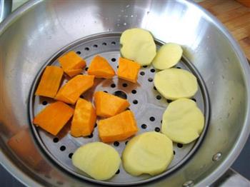 南瓜土豆泥沙拉的做法图解2