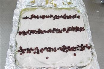 抹茶红豆蛋糕卷的做法图解14