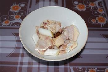 香菇麻油鸡米饭的做法图解4