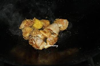 香菇麻油鸡米饭的做法步骤5
