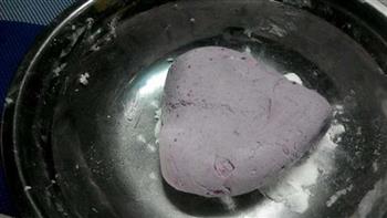 紫薯巧克力汤圆的做法步骤3
