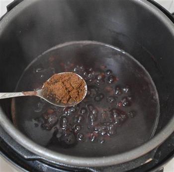 红豆黑米粥的做法步骤4