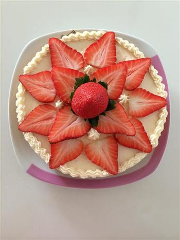 草莓蛋糕的做法步骤6
