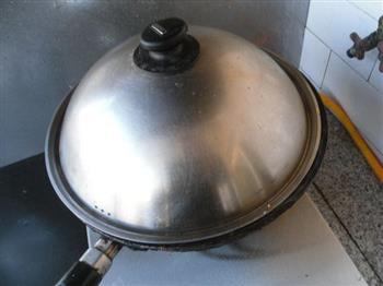 油菜热汤面的做法步骤5