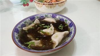 紫菜汤饺的做法图解9