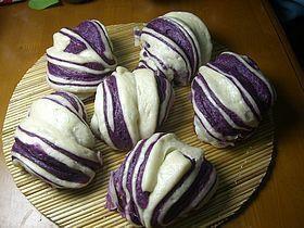 紫薯花卷的做法步骤17