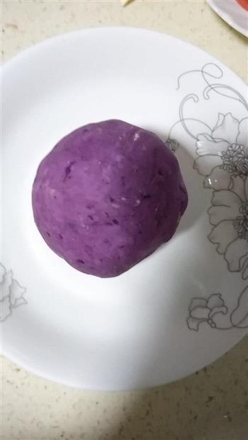 紫薯丸子的做法步骤6
