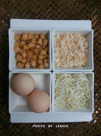 干贝银鱼海米蛋羹的做法步骤1