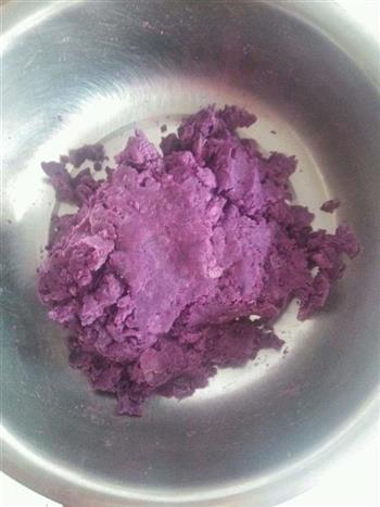 椰奶紫薯芋圆的做法步骤3