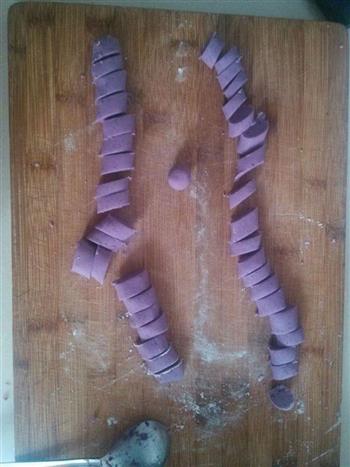 椰奶紫薯芋圆的做法步骤6