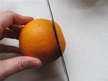 水果沙拉橙子盅的做法图解3