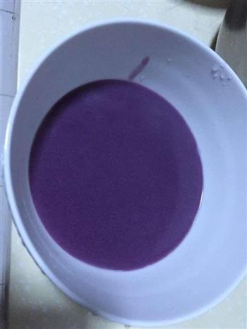 紫薯豆浆羹的做法图解4