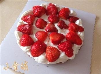 草莓裸蛋糕的做法图解8