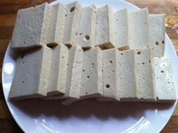 香煎千页豆腐的做法步骤2