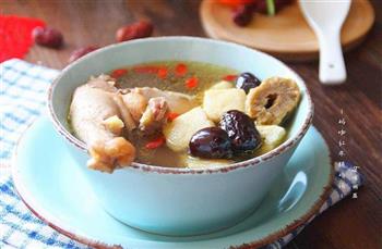玛咖红枣炖鸡汤的做法步骤12