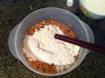 胡萝卜香菇鸡蛋饼的做法步骤5