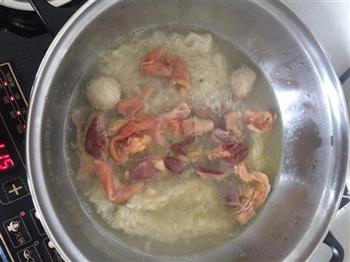 鸡胗煮米丝的做法图解4