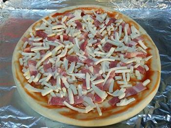 纯肉披萨的做法步骤10