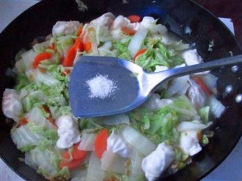 燕饺炖白菜的做法图解8