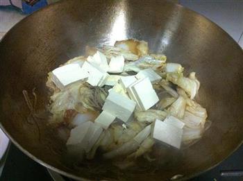 白菜粉条炖豆腐的做法步骤9