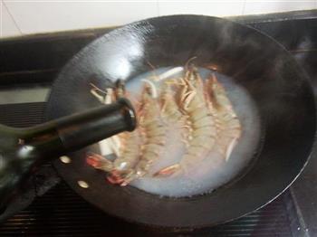 水煮大对虾的做法图解4
