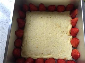 草莓芒果慕斯蛋糕的做法步骤17