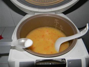 咸味胡萝卜丁玉米粥的做法步骤6