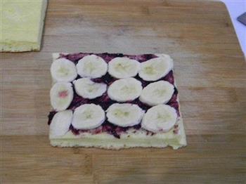 香蕉蓝莓蛋糕的做法图解11