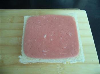 火腿番茄蛋三明治的做法步骤13