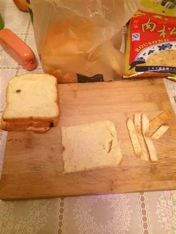 超级简单三明治的做法步骤2