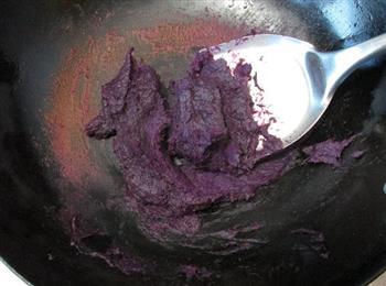 坚果紫薯小饼的做法步骤4