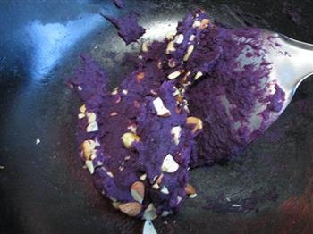 坚果紫薯小饼的做法图解9